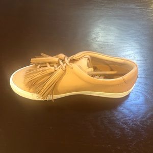 Brand new sneakers with tassel laces